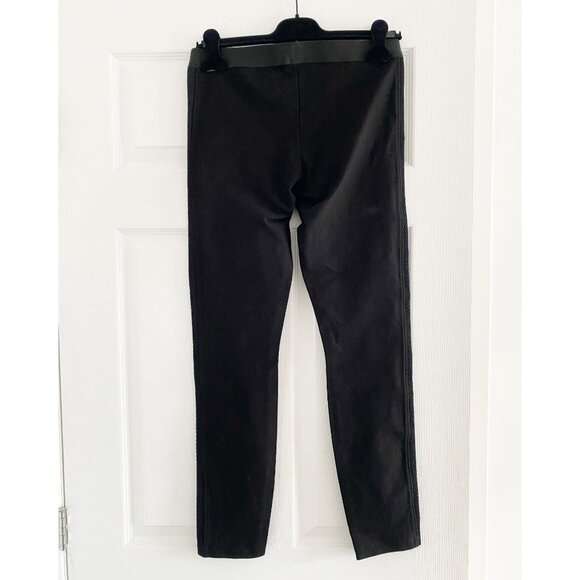 Helmut Lang Mesh Panelled Leggings in Black, size Medium - Picture 4 of 5